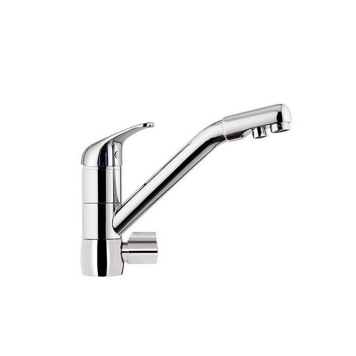 MISCELATORE LAVELLO A 3 VIE D'INGRESSO CON BOCCA GIREVOLE EPIC Cromo