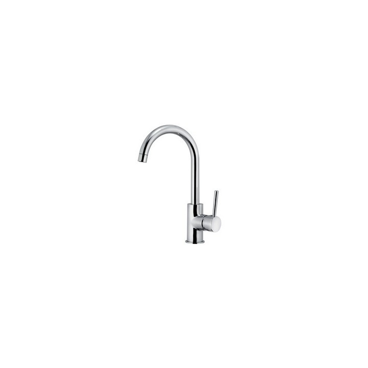 MISCELATORE MONOC. LAVELLO BOCCA GIREVOLE AD "U" LINEA EPIC Cromo