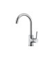 MISCELATORE MONOC. LAVELLO BOCCA GIREVOLE AD "U" LINEA EPIC Cromo