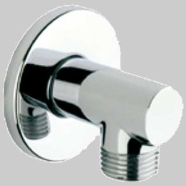 CURVA TONDA DA ARREDAMENTO CON ROSONE - 1/2x1/2