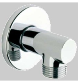 CURVA TONDA DA ARREDAMENTO CON ROSONE - 1/2x1/2