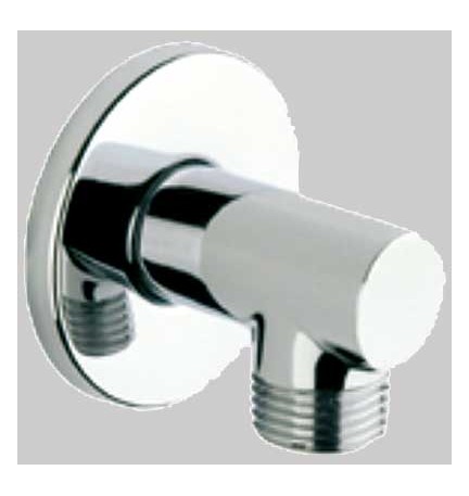 CURVA TONDA DA ARREDAMENTO CON ROSONE - 1/2x1/2