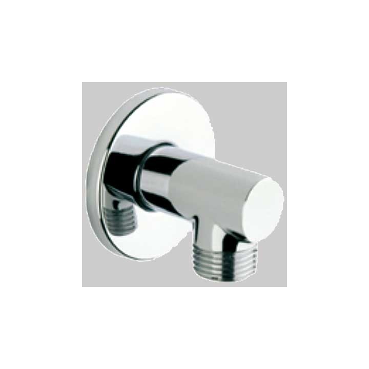 CURVA TONDA DA ARREDAMENTO CON ROSONE - 1/2x1/2