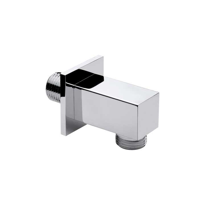 CURVA QUADRA DA ARREDAMENTO CON ROSONE - 1/2 x 1/2
