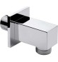 CURVA QUADRA DA ARREDAMENTO CON ROSONE - 1/2 x 1/2