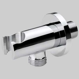 DUPLEX TONDO CON PRESA ACQUA - 1/2-1/2