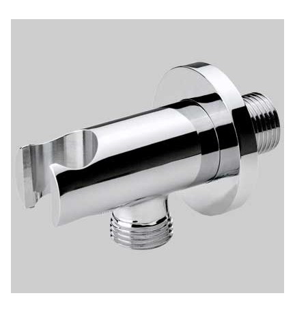 DUPLEX TONDO CON PRESA ACQUA - 1/2-1/2