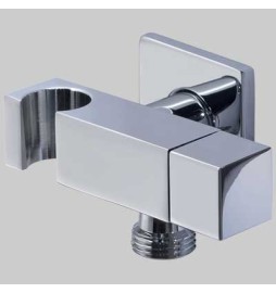 DUPLEX QUADRO CON PRESA ACQUA E RUBINETTO - 1/2-1/2