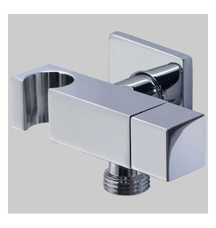 DUPLEX QUADRO CON PRESA ACQUA E RUBINETTO - 1/2-1/2