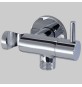 DUPLEX TONDO CON PRESA ACQUA E RUBINETTO - 1/2-1/2