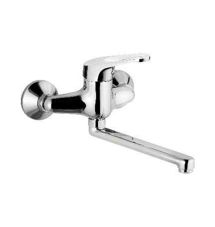 MISCELATORE MONOCOMANDO LAVELLO A MURO LINEA EPIC 3 Cromo