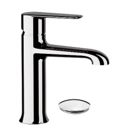 MISCELATORE MONOCOMANDO LAVABO LINEA ARMONIA Cromo