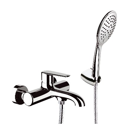 MISCELATORE MONOCOMANDO VASCA CON ACC. LINEA ARMONIA Cromo