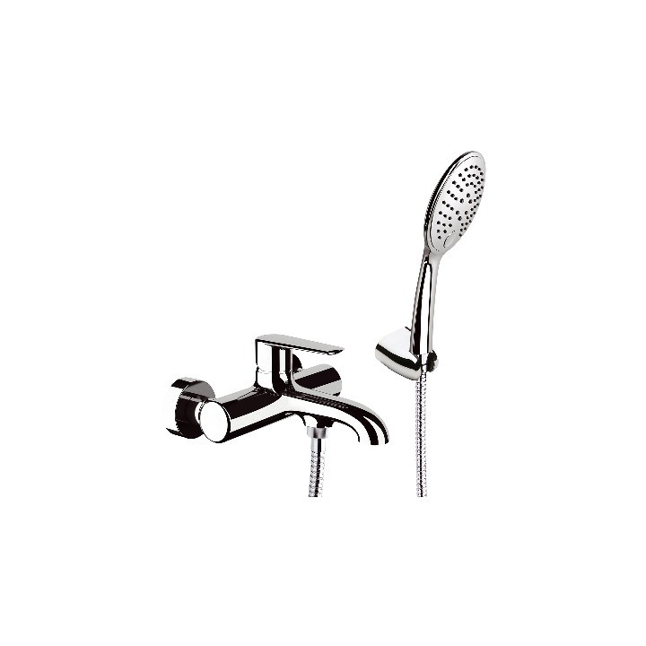 MISCELATORE MONOCOMANDO VASCA CON ACC. LINEA ARMONIA Cromo