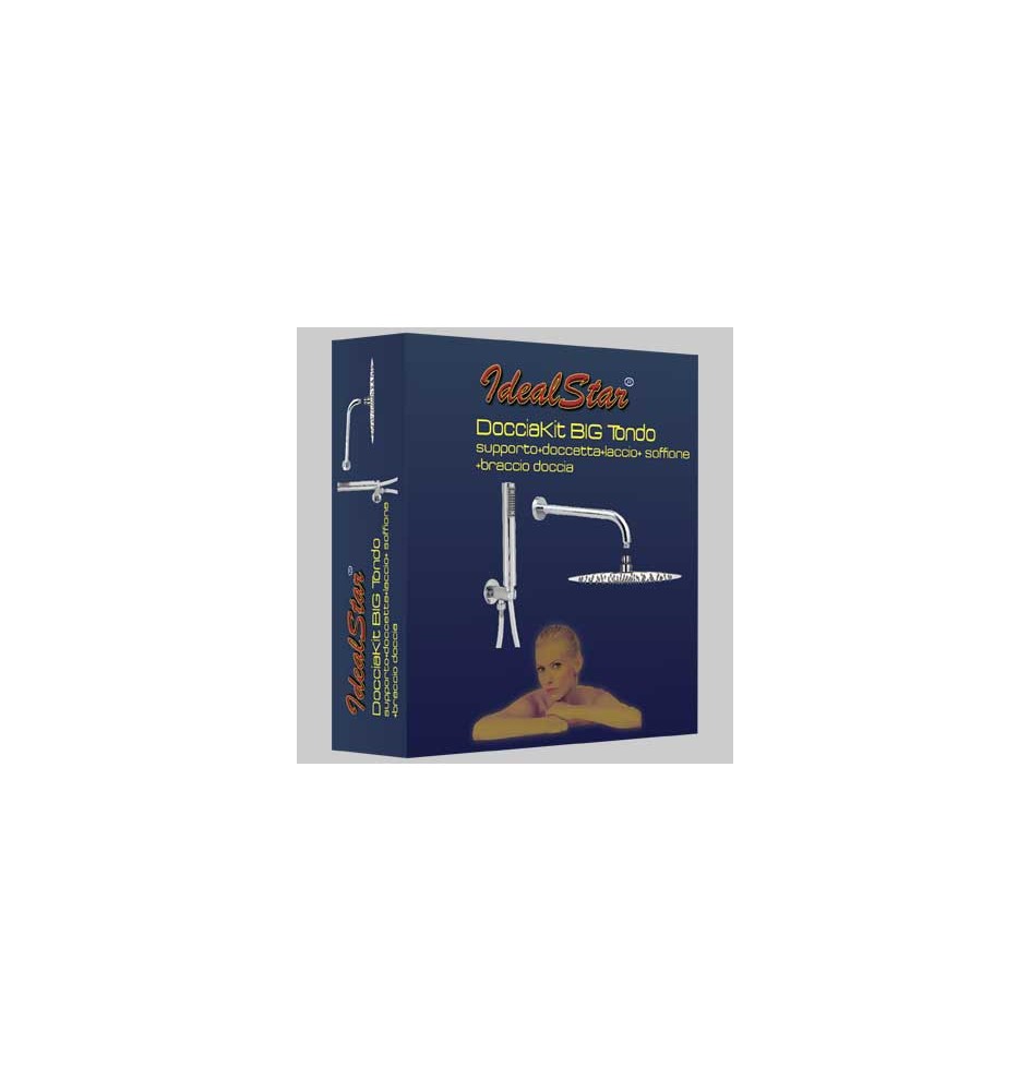 SET DOCCIA CROMO TONDO - dm 200