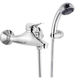 MISCELATORE MONOCOMANDO VASCA CON ACCESSORI LINEA MAXIMA Cromo