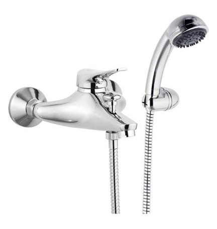MISCELATORE MONOCOMANDO VASCA CON ACCESSORI LINEA MAXIMA Cromo