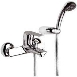 MONOCOMANDO VASCA ESTERNA CON ACCESSORI LINEA ESSENZA Cromo