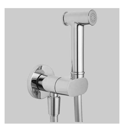 KIT IDROGETTO CON RUBINETTO DI ARRESTO - Cromato