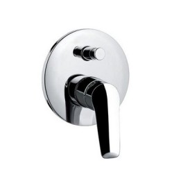 MONOCOMANDO INCASSO DOCCIA CON DEVIATORE LINEA ESSENZA Cromo