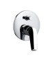 MONOCOMANDO INCASSO DOCCIA CON DEVIATORE LINEA ESSENZA Cromo