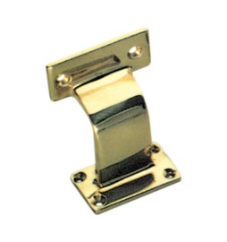 BL SUPPORTO CORRIMANO LEGNO IN OTTONE LUCIDO