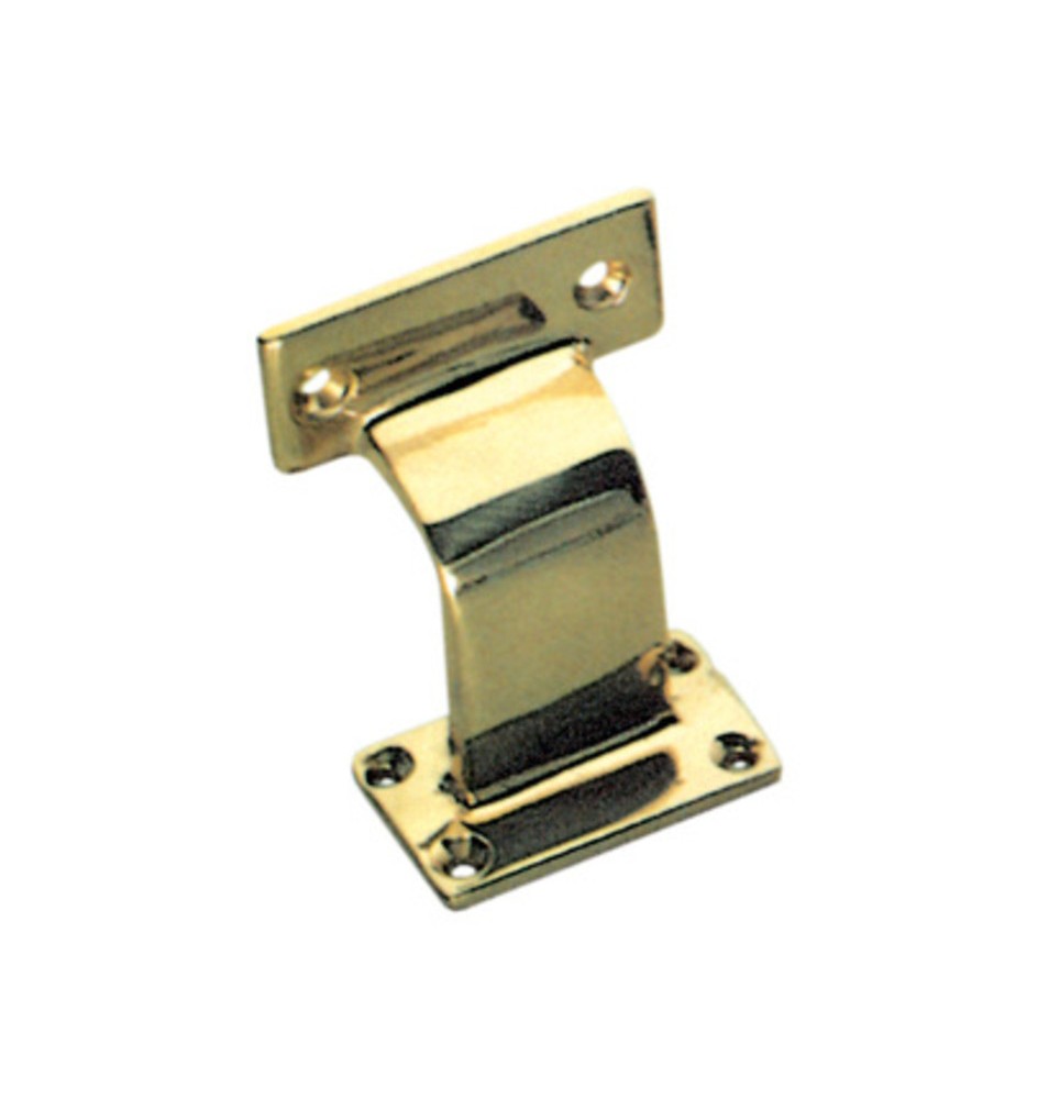 BL SUPPORTO CORRIMANO LEGNO IN OTTONE LUCIDO