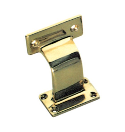 BL SUPPORTO CORRIMANO LEGNO IN OTTONE LUCIDO