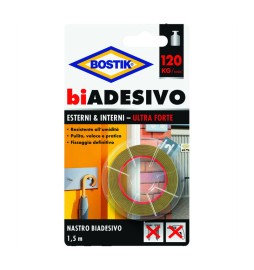 BOSTIK NASTRO BIADESIVO ESTERNIINTERNI 19MMX1,5M BL