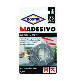 BOSTIK NASTRO BIADESIVO INVISIBILE 19MMX1,5M BLISTER
