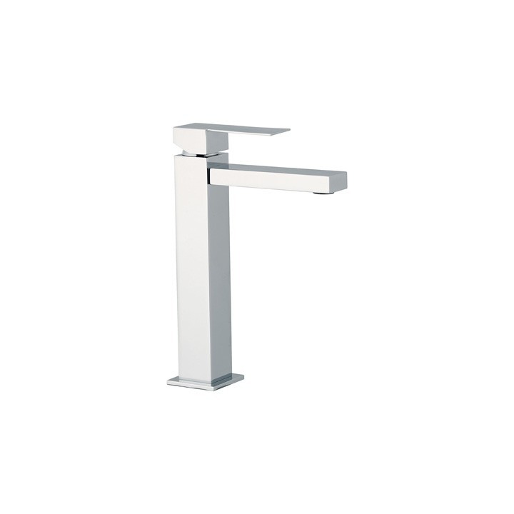 MISCELATORE MONOCOMANDO LAVABO ALTO LINEA POLAR Cromo