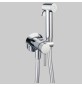 KIT DOCCETTA SHUT-OFF TONDA CON PRESA ACQUA - Cromato