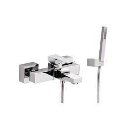 MISCELATORE MONOCOMANDO VASCA CON ACCESSORI LINEA POLAR Cromo