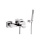 MISCELATORE MONOCOMANDO VASCA CON ACCESSORI LINEA POLAR Cromo