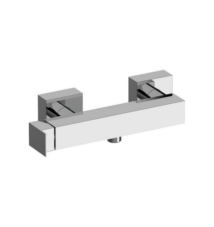MISCELATORE MONOC. ESTERNO DOCCIA SENZA ACCESSORI LINEA POLAR Cromo