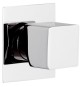 DEVIATORE AD INCASSO 5 VIE "POLAR" CROMO Cromo