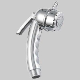 DOCCETTA SHUT-OFF CON PULSANTE CROMATA - 1/2 Abs