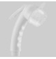 DOCCETTA SHUT-OFF CON PULSANTE BIANCA - 1/2 Abs