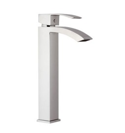 MISCELATORE MONOCOMANDO LAVABO ALTO LINEA MARTE Cromo