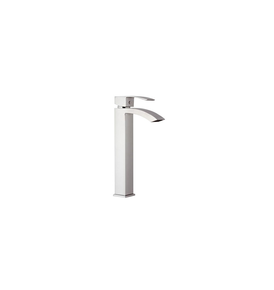 MISCELATORE MONOCOMANDO LAVABO ALTO LINEA MARTE Cromo