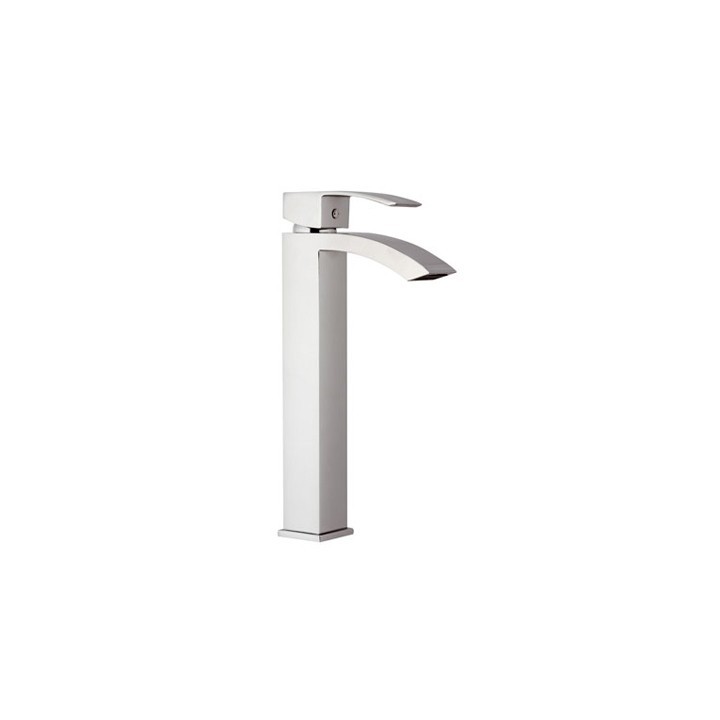 MISCELATORE MONOCOMANDO LAVABO ALTO LINEA MARTE Cromo