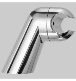 SUPPORTO DOCCIA A SNODO 'CRAZY' - ABS Cromato - Conico