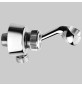 SUPPORTO DOCCIA CROMATO PER DUPLEX - 1/2 - 1/2