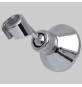 SUPPORTO DOCCIA CROMATO CONICO - Abs