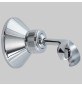 SUPPORTO DOCCIA CROMATO CONICO - Ottone