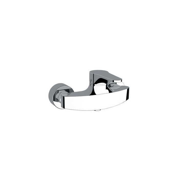 MISCELATORE MONOC. ESTERNO DOCCIA SENZA ACCESSORI LINEA SURF Cromo