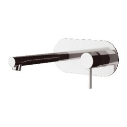 MISCELATORE MONOCOMANDO LAVABO AD INCASSO ULTRAMINIMAL Cromo