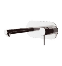 MISCELATORE MONOCOMANDO LAVABO AD INCASSO ULTRAMINIMAL Cromo