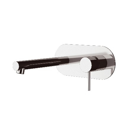 MISCELATORE MONOCOMANDO LAVABO AD INCASSO ULTRAMINIMAL Cromo
