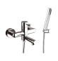 MONOCOMANDO VASCA CON ACCESSORI LINEA ULTRAMINIMAL Cromo